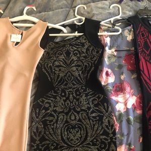 A bunch of body con dresses! Want to sell all $75